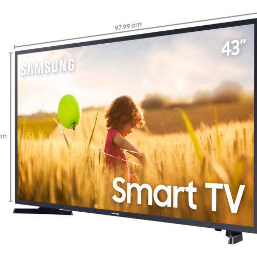 Smart Tv 43'' Samsung UN43T5300 Full Hd Tizen Hdmi Usb Preto